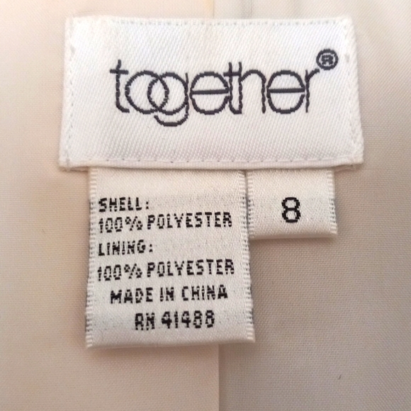 Together Brand Blazer and Pants set. Size 8. - Picture 8 of 16
